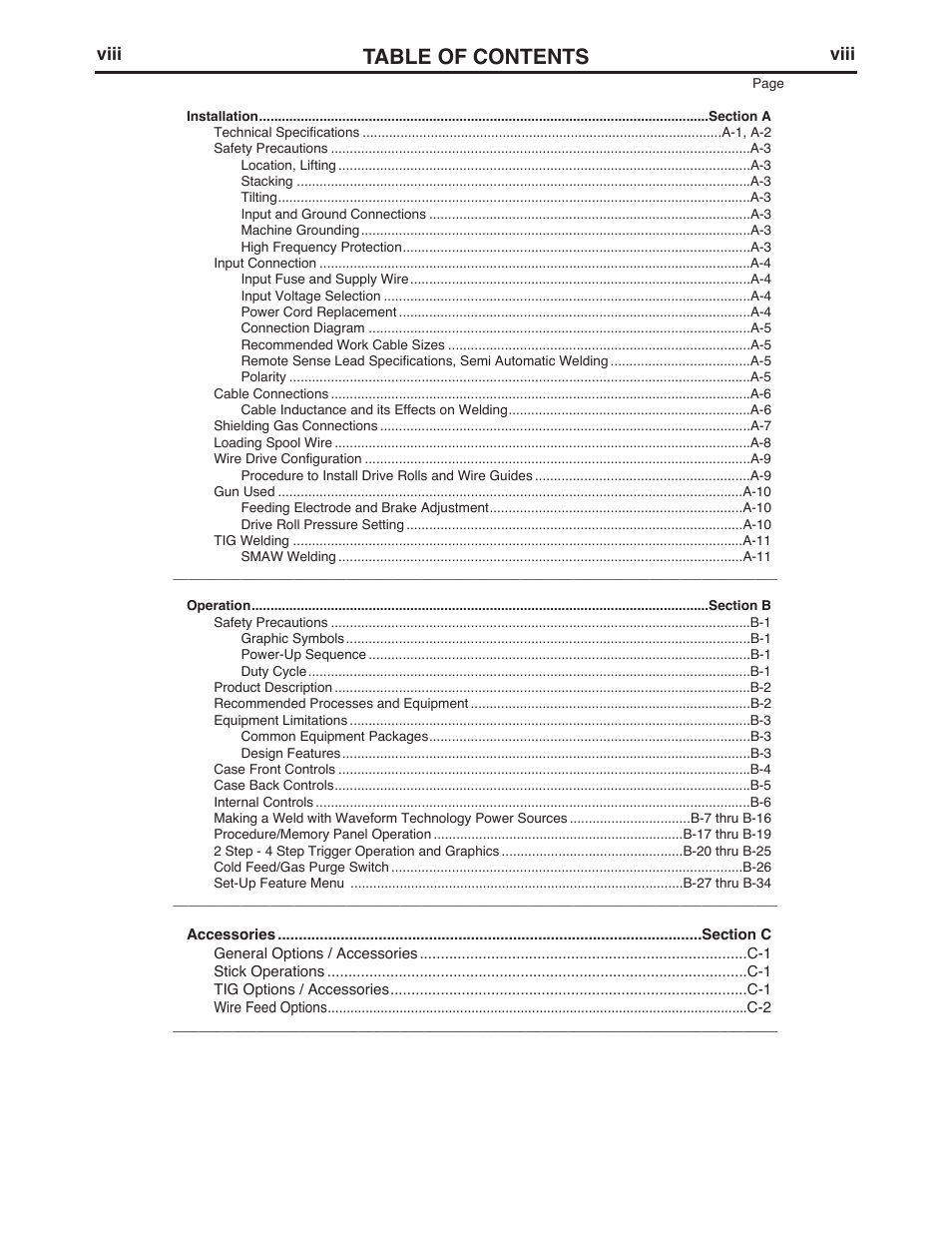 Lincoln Electric IM956 POWER WAVE C300 User Manual | Page 9 / 72