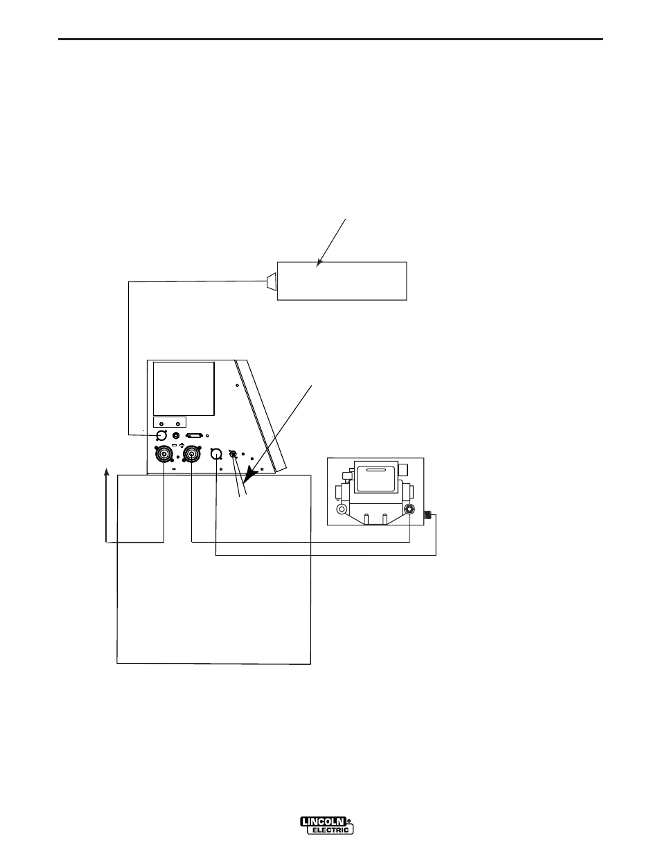 Connection diagram | Lincoln Electric IM799 POWER WAVE F355i(CE) User Manual | Page 32 / 37