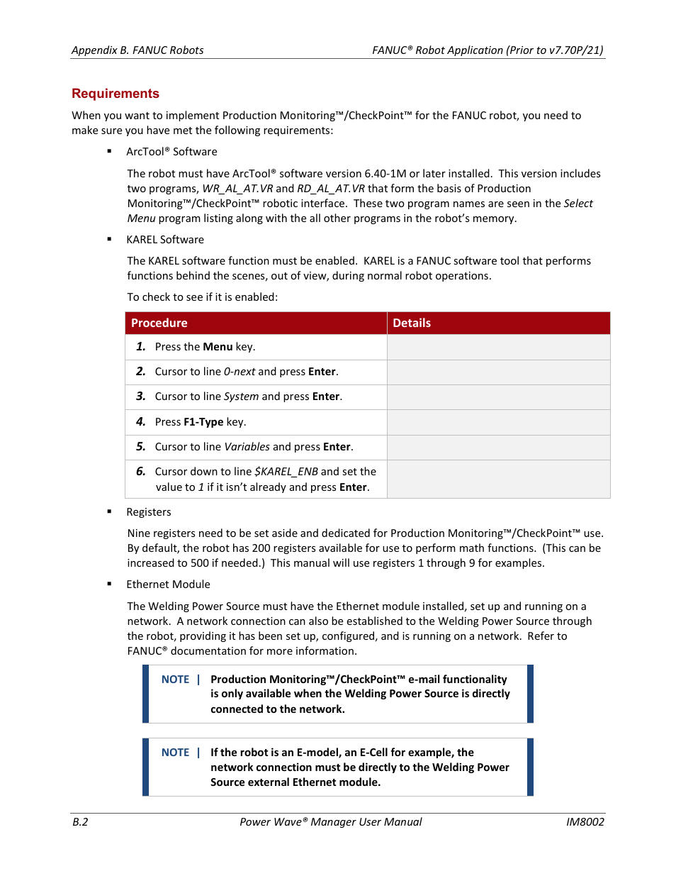 Lincoln Electric IM8002 POWER WAVE MANAGER User Manual | Page 108 / 128