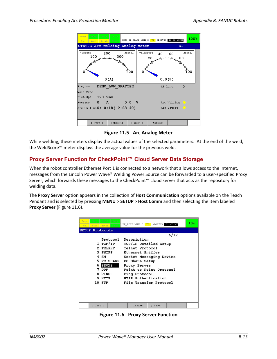 Lincoln Electric IM8002 POWER WAVE MANAGER User Manual | Page 119 / 128