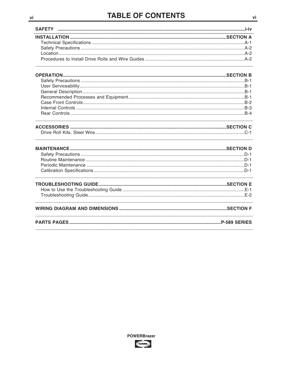 Lincoln Electric IM987 POWERBrazer User Manual | Page 7 / 24