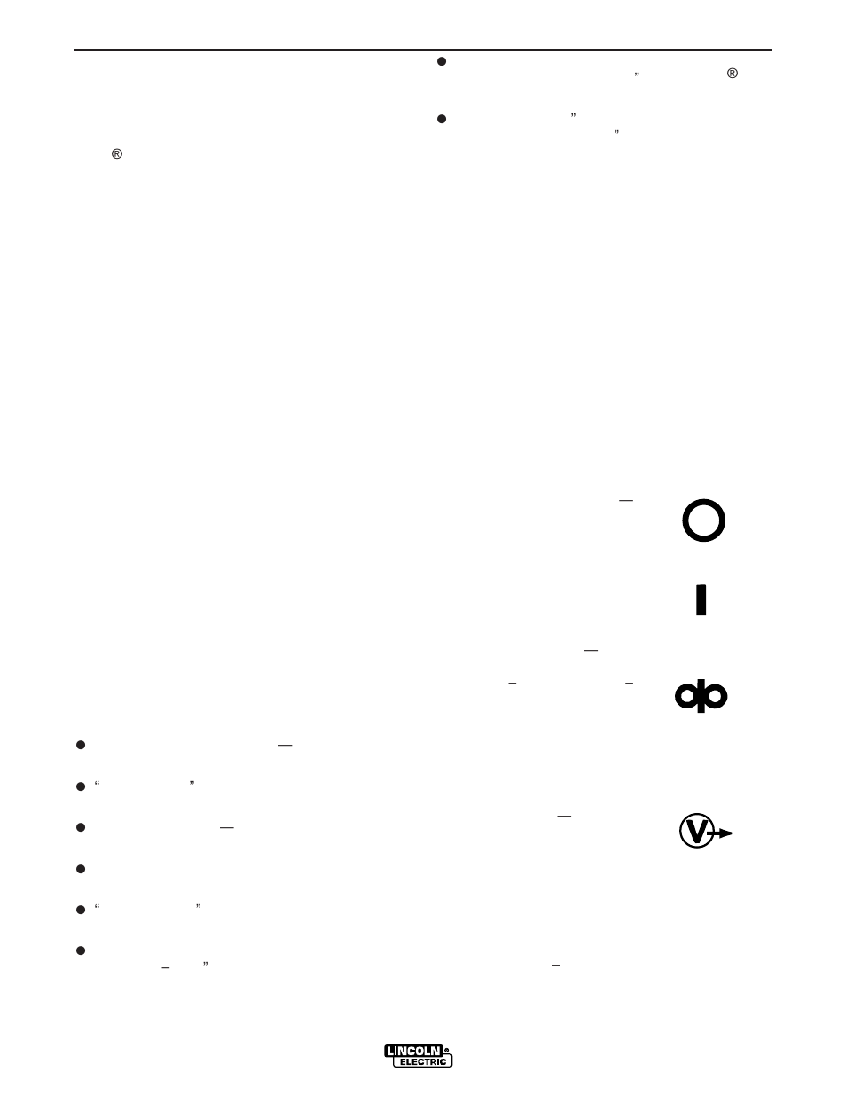 Operation, Welding capability, Limitations | Controls and settings, General description, Design features and advantages, Off on arc volts wire speed | Lincoln Electric IM562 PRO 100 User Manual | Page 15 / 47