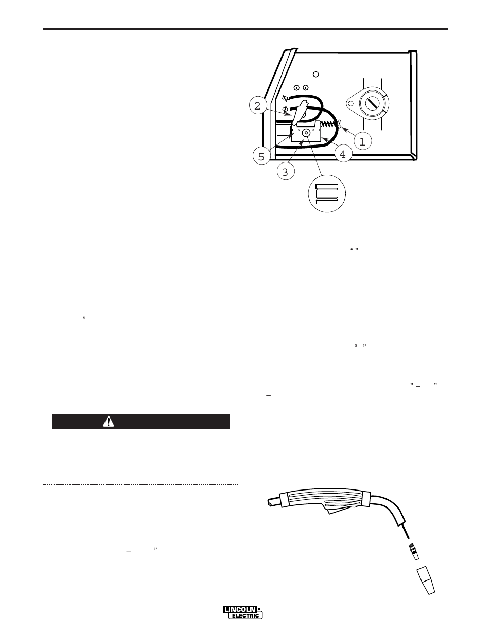 Operation, Warning | Lincoln Electric IM562 PRO 100 User Manual | Page 17 / 47