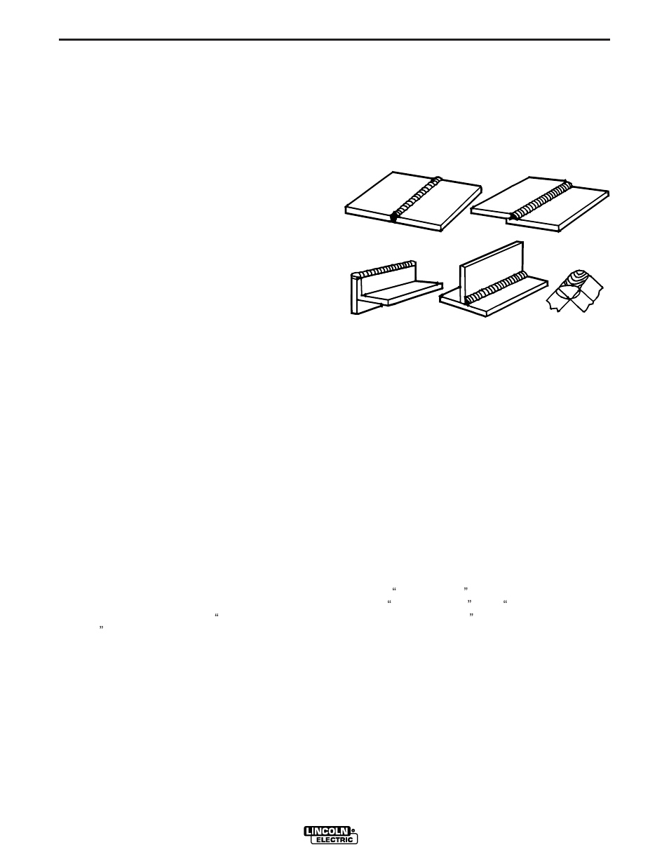 Learning to weld | Lincoln Electric IM562 PRO 100 User Manual | Page 22 / 47