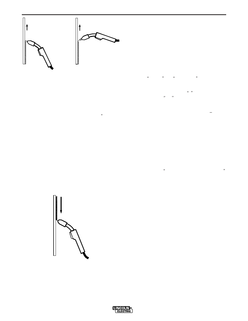 Learning to weld | Lincoln Electric IM562 PRO 100 User Manual | Page 24 / 47