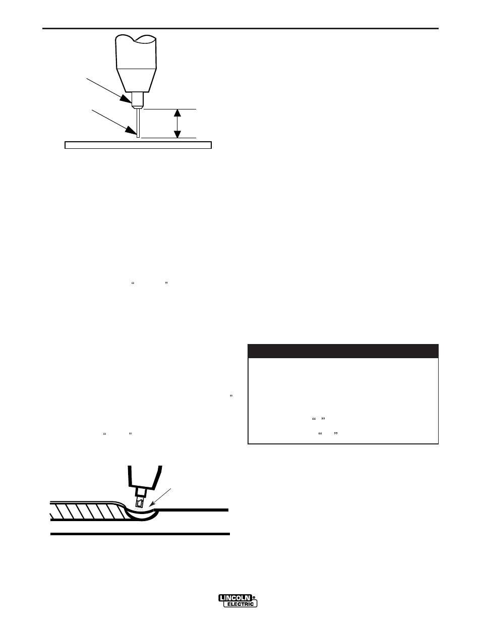 Learning to weld | Lincoln Electric IM562 PRO 100 User Manual | Page 28 / 47