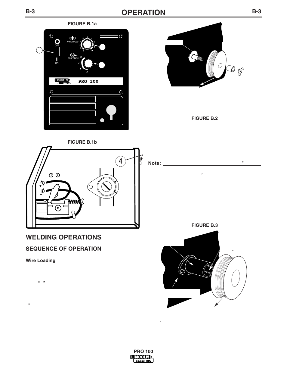 Operation, Welding operations, Sequence of operation | Lincoln Electric IM784 PRO 100 User Manual | Page 16 / 35