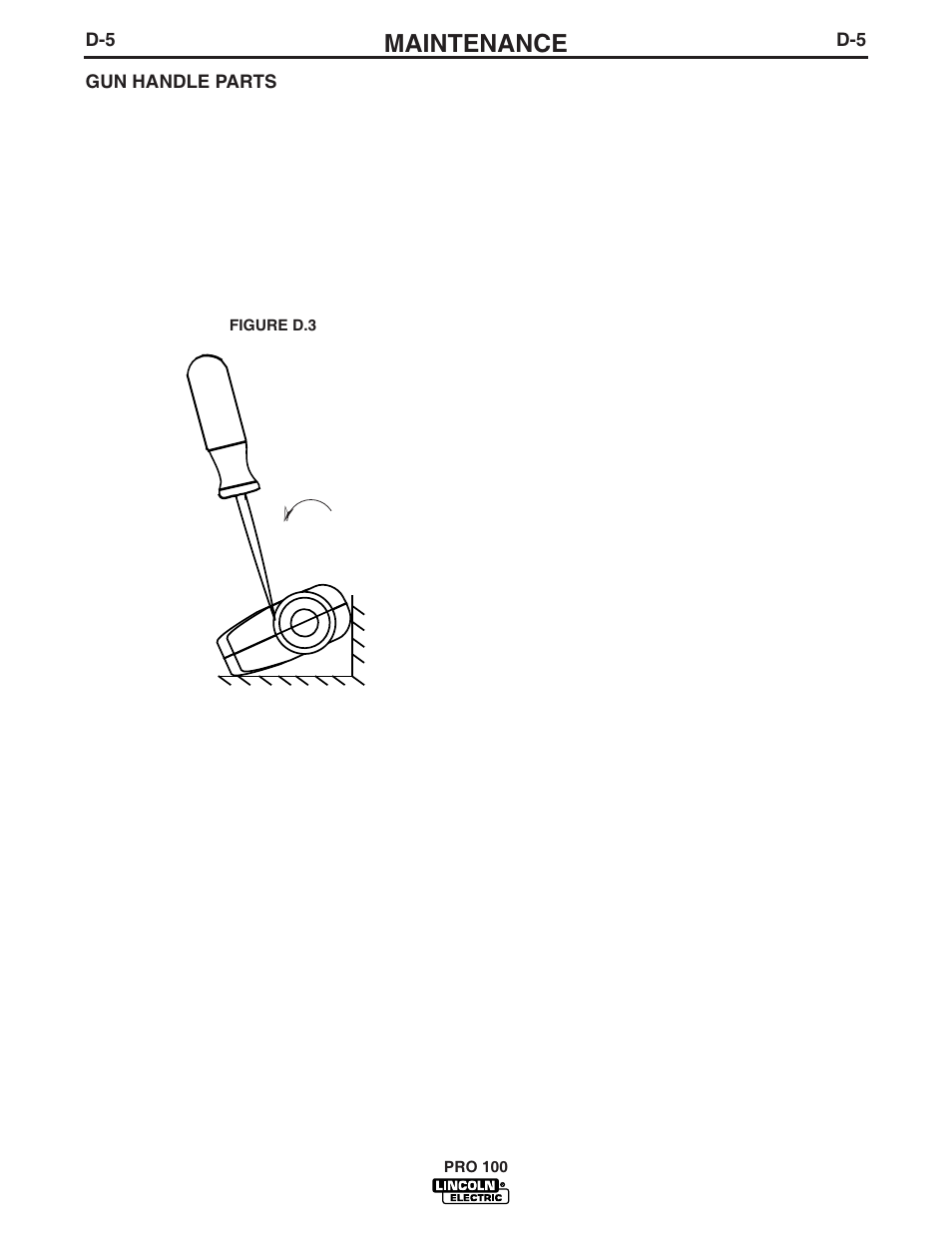 Maintenance | Lincoln Electric IM784 PRO 100 User Manual | Page 26 / 35