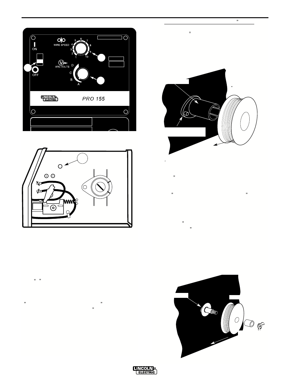 Operation, Welding operations | Lincoln Electric IM563 PRO 155 User Manual | Page 16 / 46