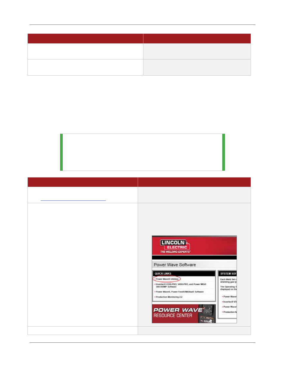 Install the latest power wave® manager | Lincoln Electric IM8001 PRODUCTION MONITORING 2.2 User Manual | Page 44 / 136