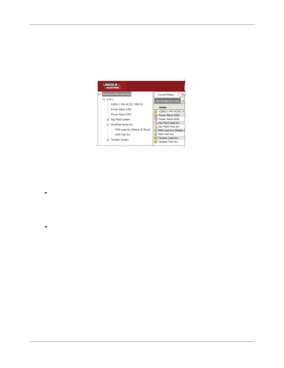 Managing the asset tree | Lincoln Electric IM8001 PRODUCTION MONITORING 2.2 User Manual | Page 49 / 136