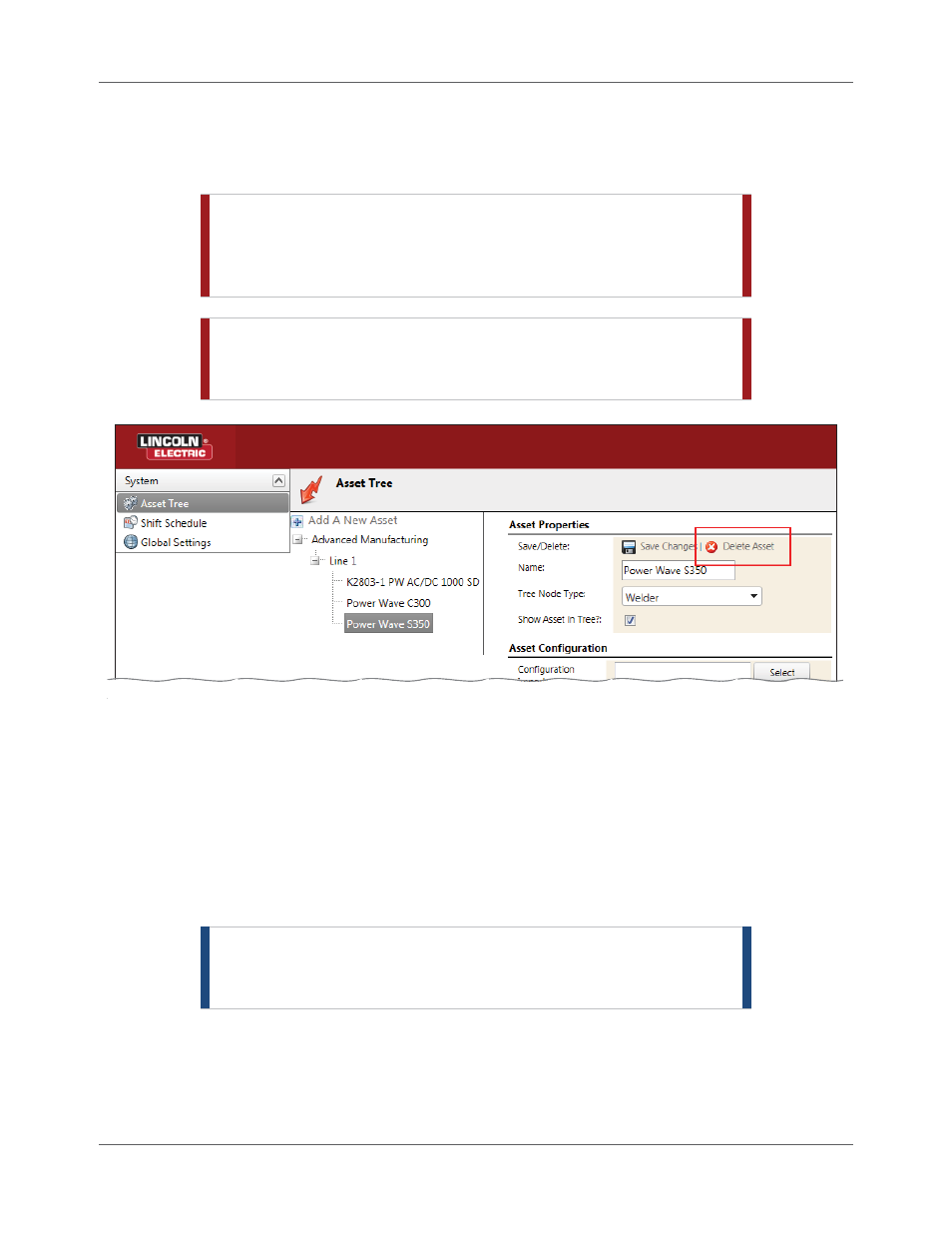 Shift schedule configuration | Lincoln Electric IM8001 PRODUCTION MONITORING 2.2 User Manual | Page 57 / 136