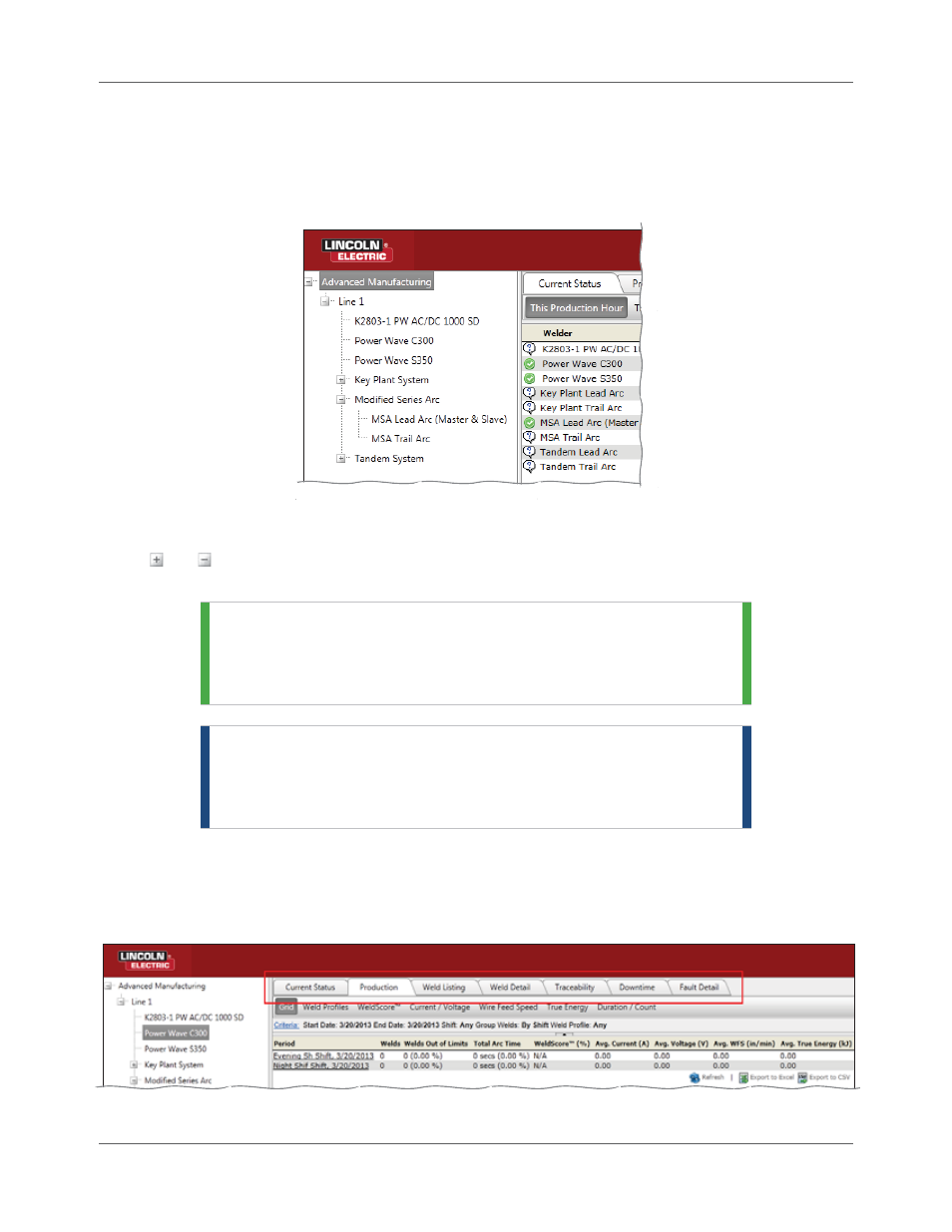 Lincoln Electric IM8001 PRODUCTION MONITORING 2.2 User Manual | Page 75 / 136