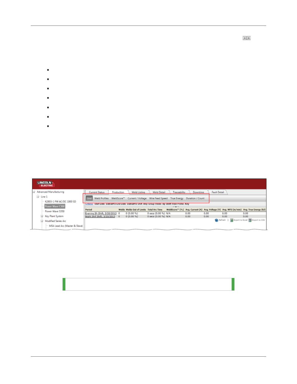 Lincoln Electric IM8001 PRODUCTION MONITORING 2.2 User Manual | Page 76 / 136