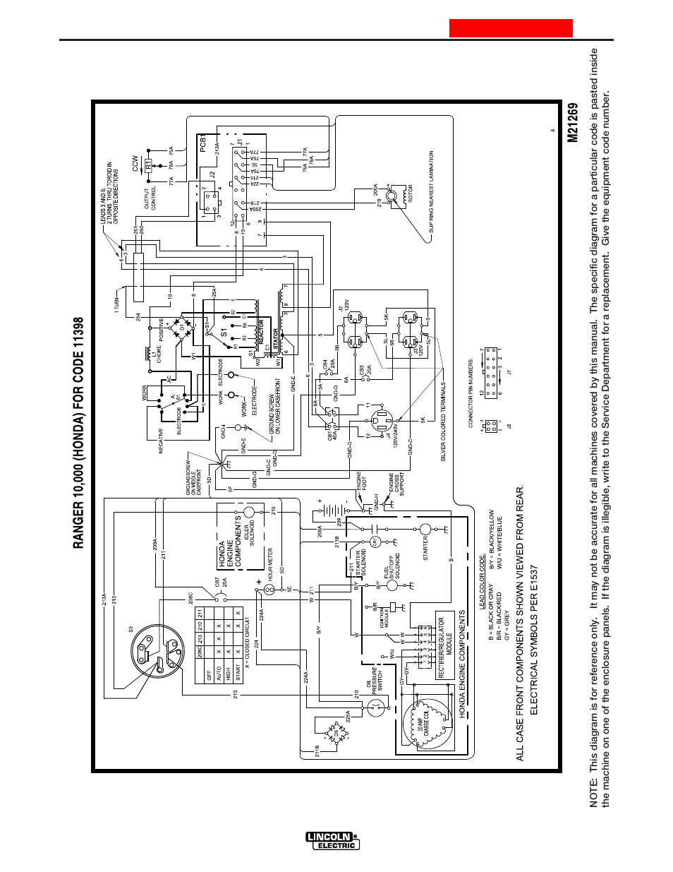 Diagrams | Lincoln Electric IM925 RANGER 10,000 PLUS User Manual | Page 30 / 37