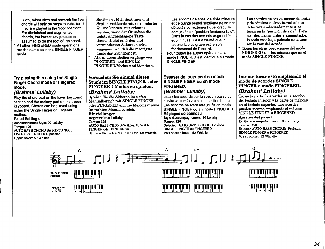 Пшеишшш ïïw1 tu !мш1.ш | Yamaha PSR-2500 User Manual | Page 35 / 68