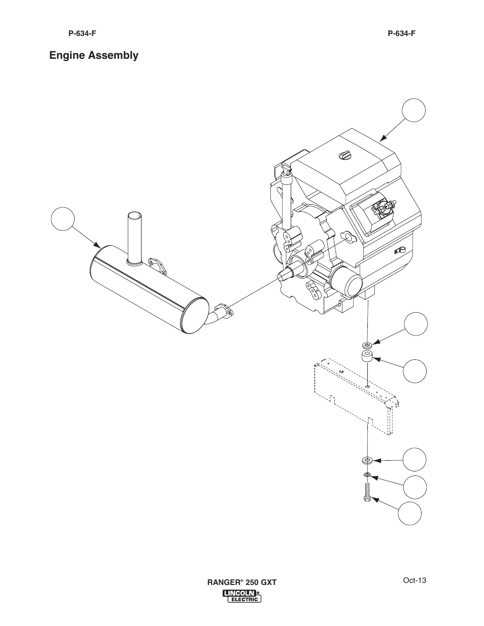 Lincoln Electric IM921 RANGER 250 GXT User Manual | Page 66 / 76