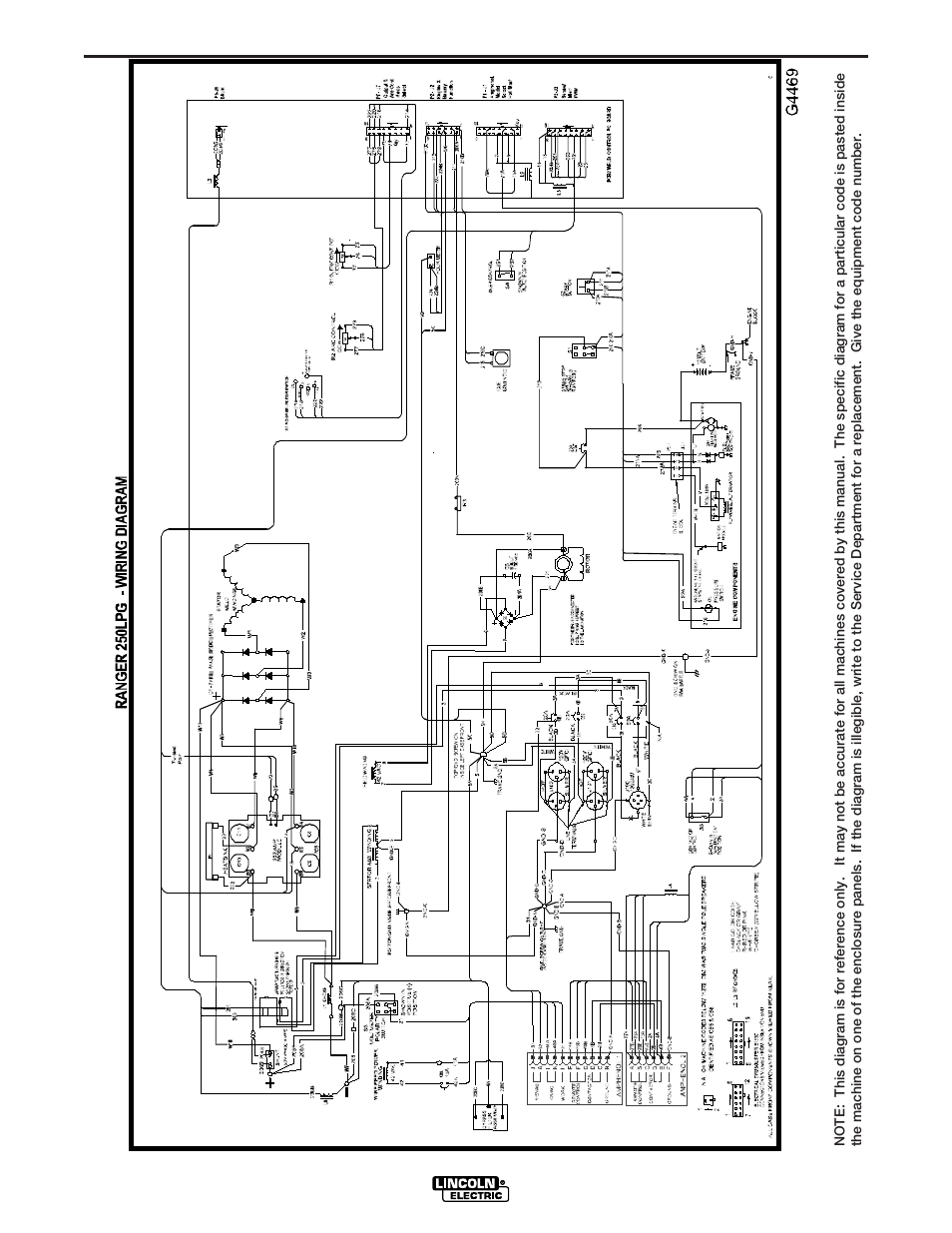 Diagrams | Lincoln Electric IM931 RANGER 250 LPG User Manual | Page 46 / 52