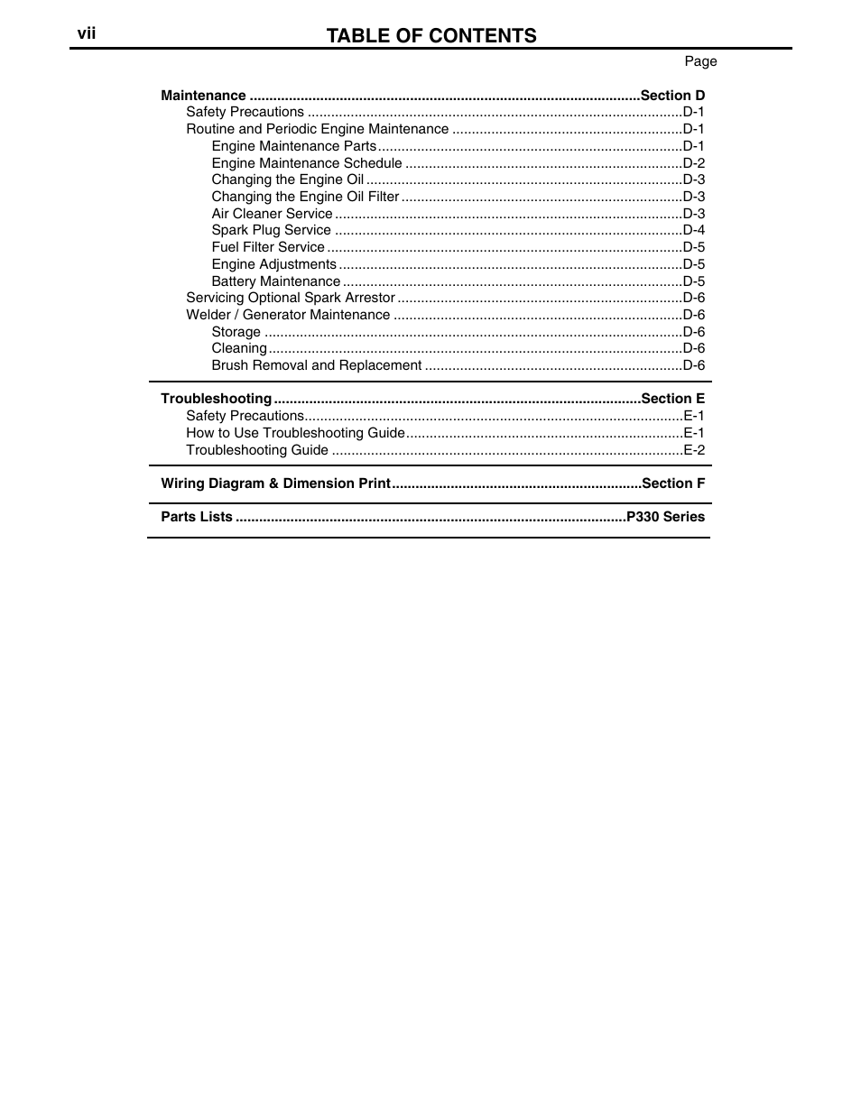 Lincoln Electric IM606 RANGER 275 User Manual | Page 8 / 50