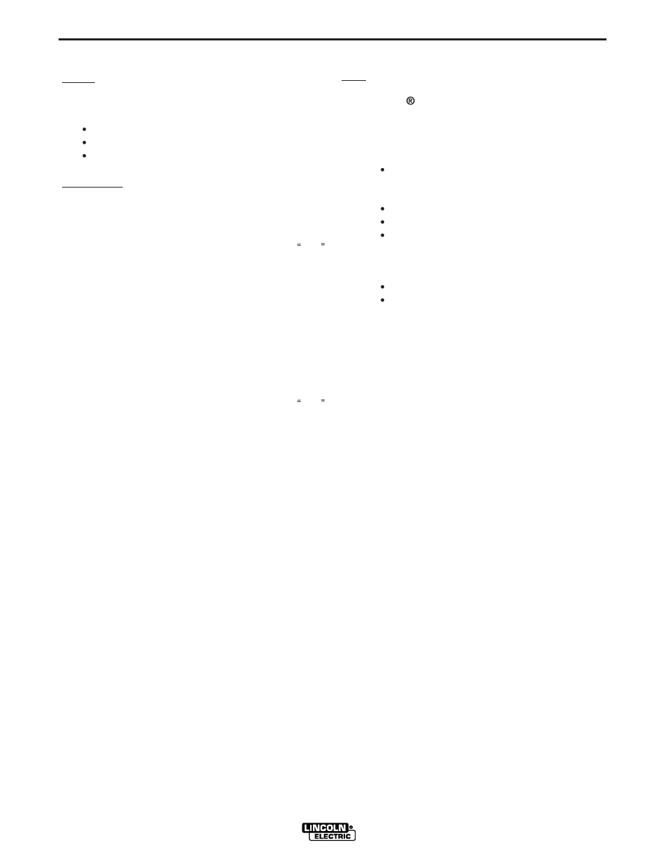 Accessories, Recommended equipment | Lincoln Electric IM929 RANGER 3 PHASE User Manual | Page 23 / 36