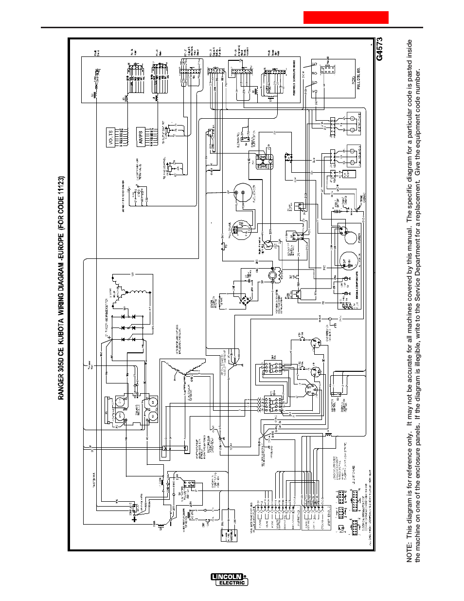 Diagrams | Lincoln Electric IM837 RANGER 305 D (CE) User Manual | Page 46 / 54