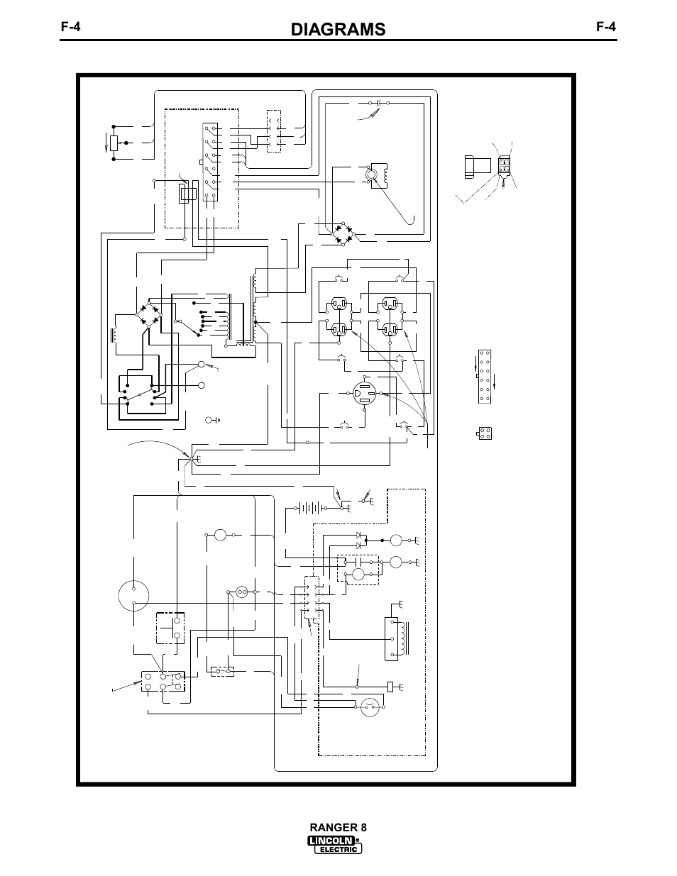 Diagrams, Ranger 8, Electrical symbols per e1537 | Lincoln Electric IM510 RANGER 8 User Manual | Page 33 / 42