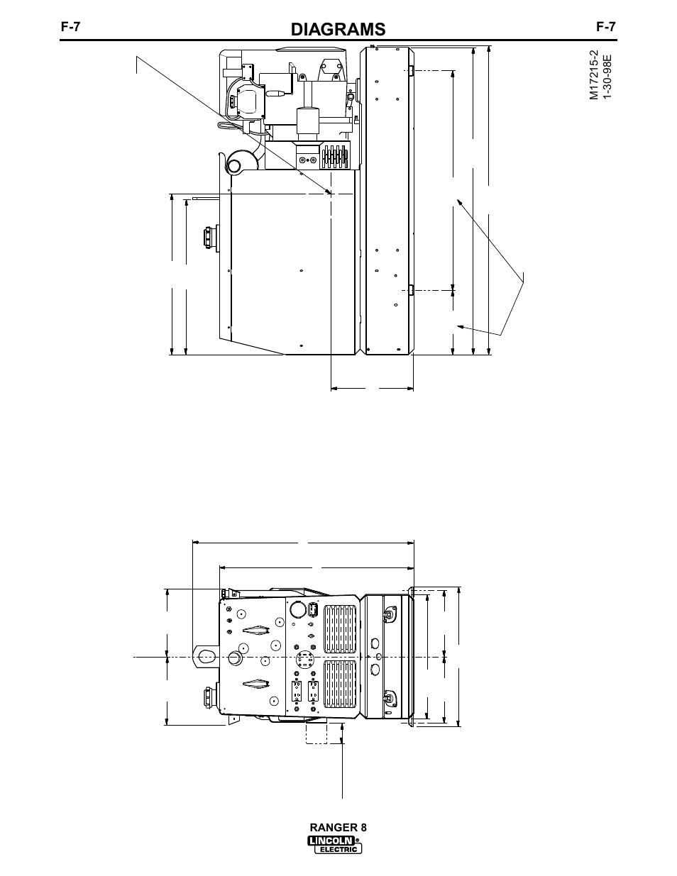 Diagrams, Ranger 8 | Lincoln Electric IM510 RANGER 8 User Manual | Page 36 / 42