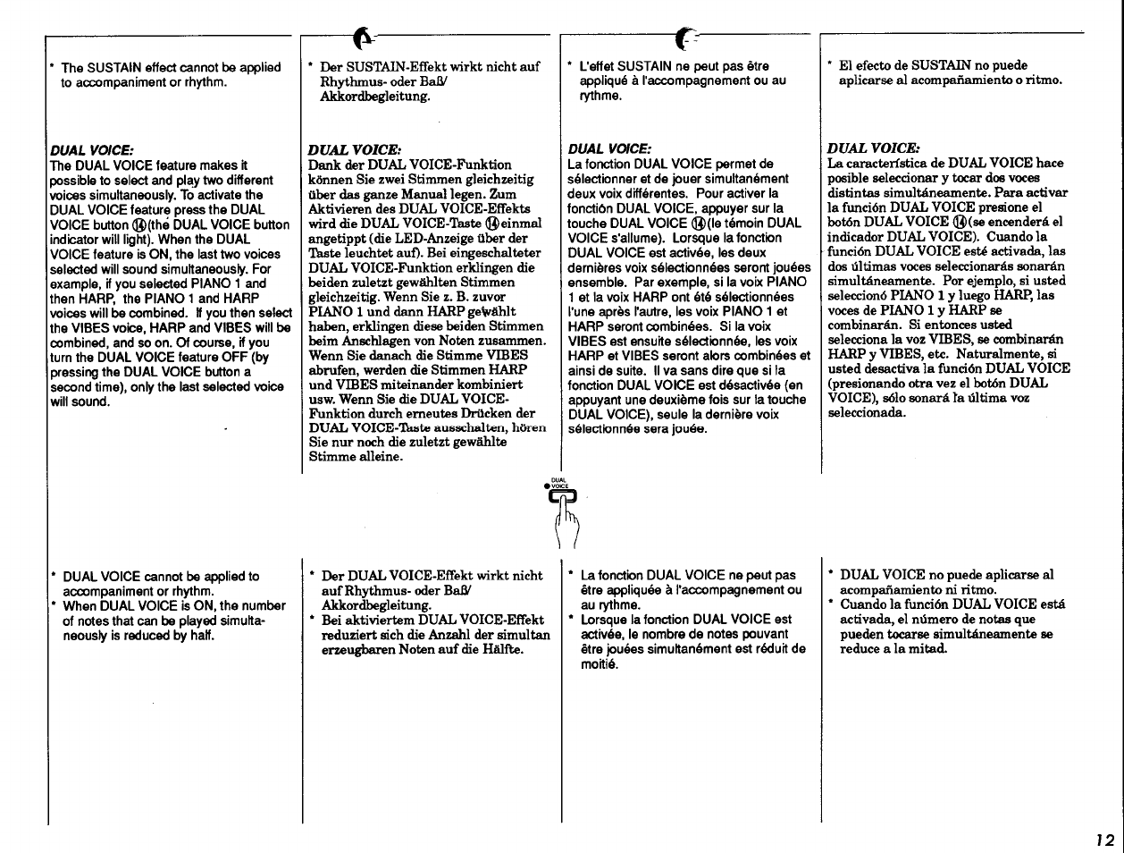 Yamaha PSR-27 User Manual | Page 13 / 36