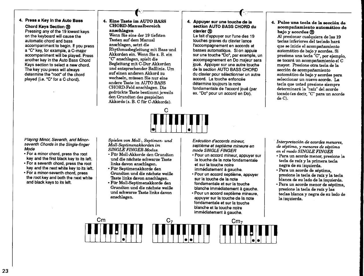 Yamaha PSR-27 User Manual | Page 24 / 36