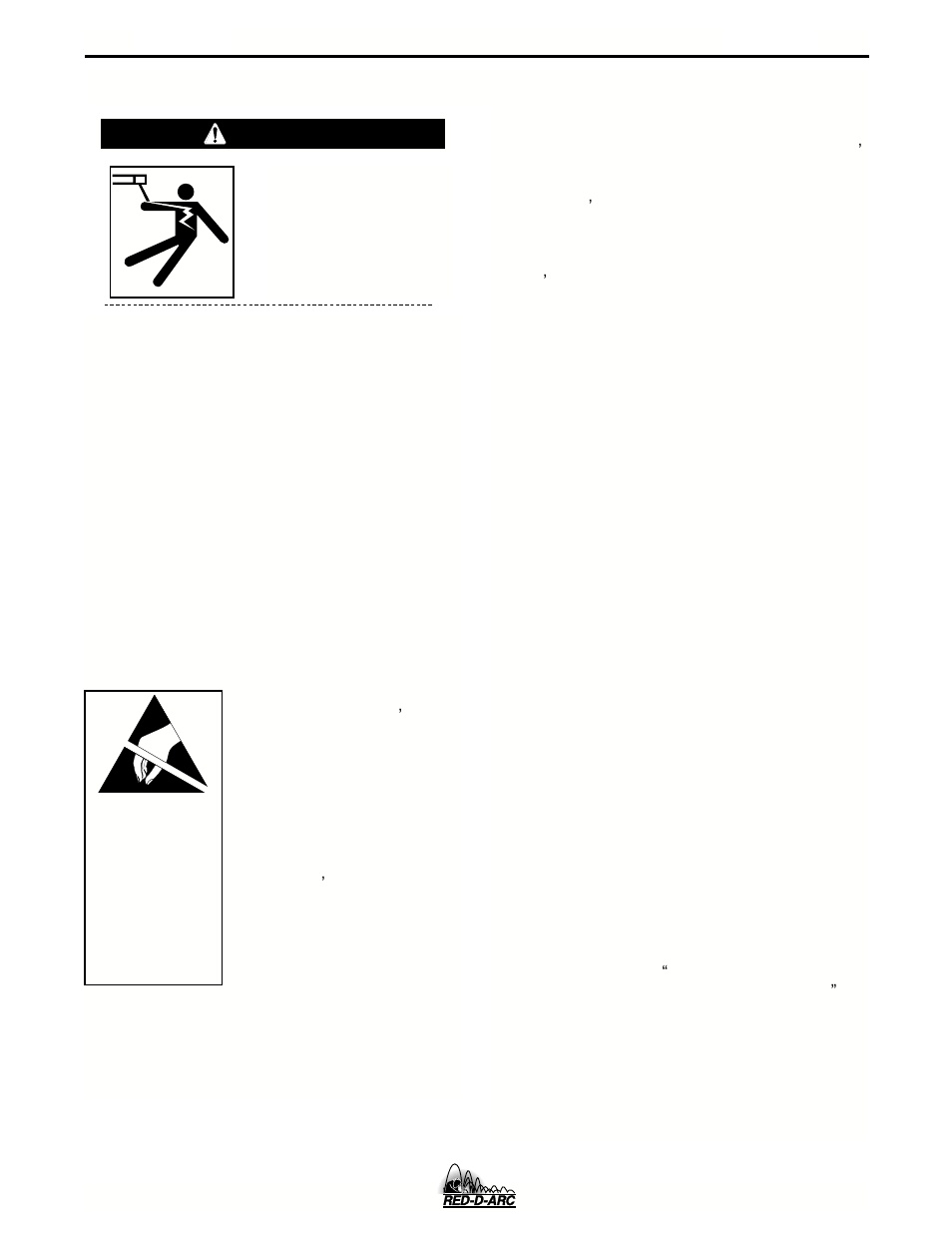 Troubleshooting, Pc board troubleshooting procedures, Warning | Lincoln Electric IM657 RED-D-ARC DC-600 User Manual | Page 30 / 52