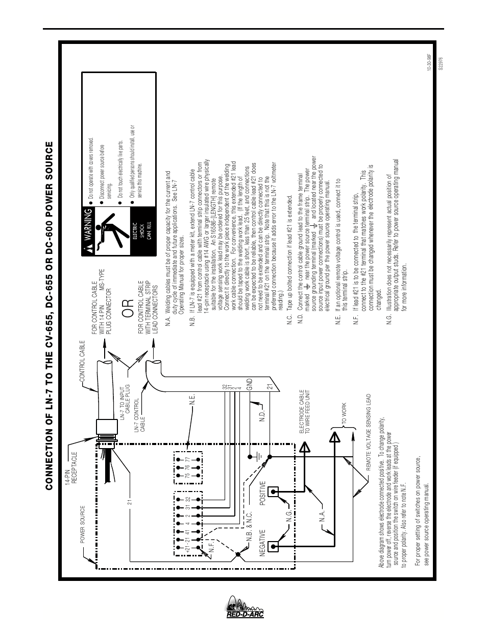 Diagrams, Dc-600 | Lincoln Electric IM657 RED-D-ARC DC-600 User Manual | Page 42 / 52