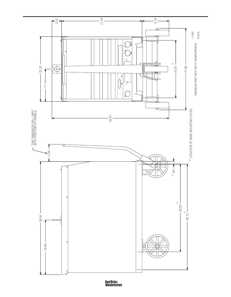 Diagrams, Dc655e (ce) (red-d-arc) | Lincoln Electric IM983 RED-D-ARC DC655e (CE) User Manual | Page 40 / 45