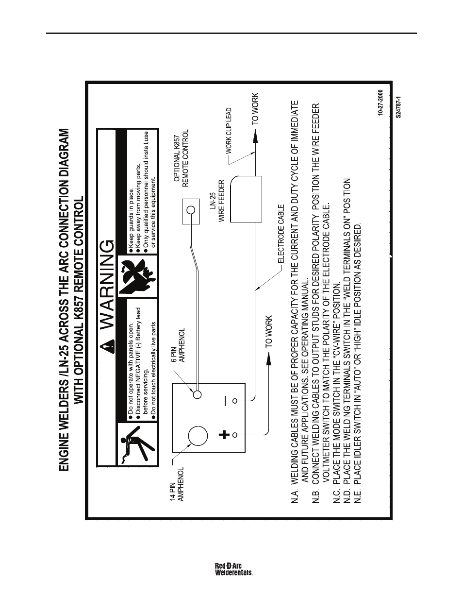 Diagrams | Lincoln Electric IM981 RED-D-ARC DX300e (CE) User Manual | Page 38 / 50