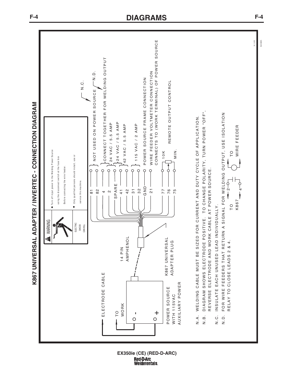 Diagrams | Lincoln Electric IM980 RED-D-ARC EX350ie (CE) User Manual | Page 28 / 36