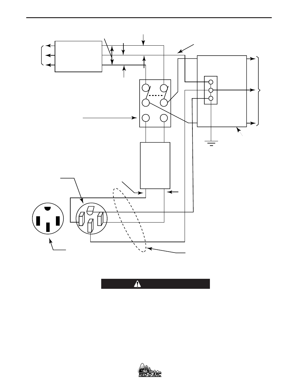 Installation, Connection of gx 300 to premises wiring, Warning | Lincoln Electric IM835 RED-D-ARC GX300 User Manual | Page 15 / 48