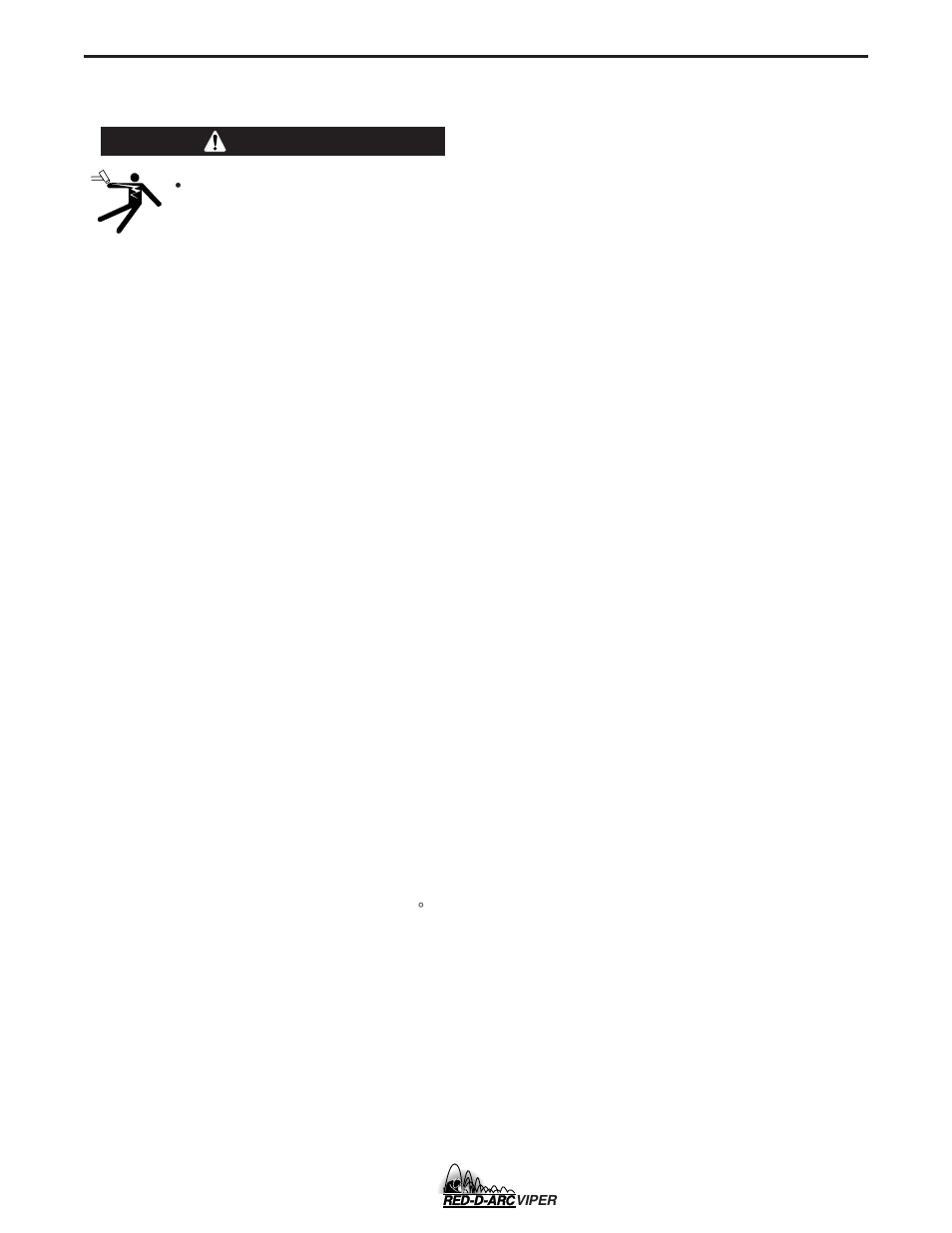 Operation, Warning | Lincoln Electric IM639 RED-D-ARC VIPER User Manual | Page 20 / 38