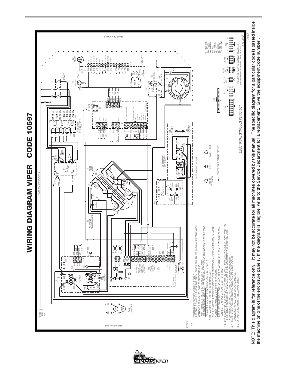 Diagrams | Lincoln Electric IM639 RED-D-ARC VIPER User Manual | Page 30 / 38