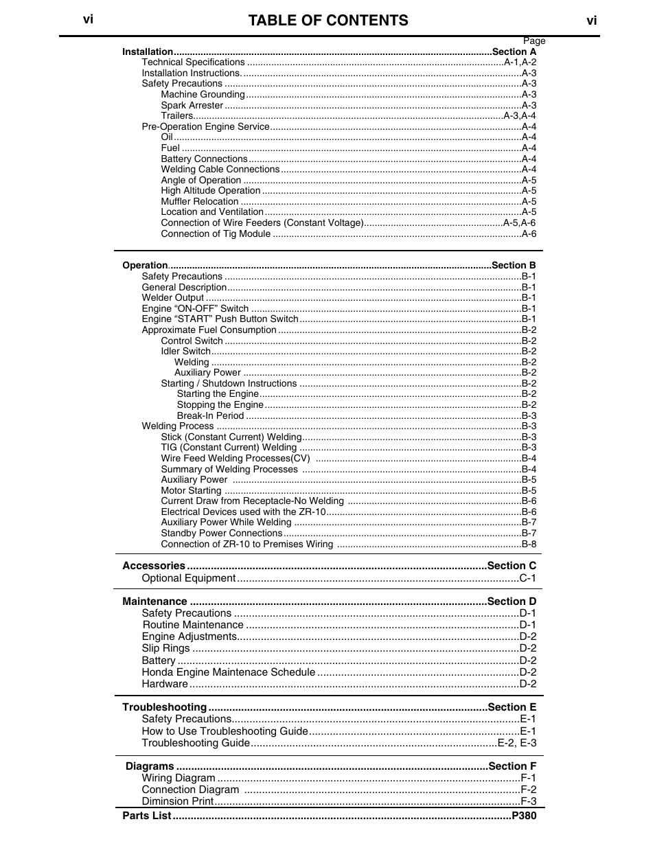 Lincoln Electric IM684 RED-D-ARC ZR-10 User Manual | Page 7 / 33