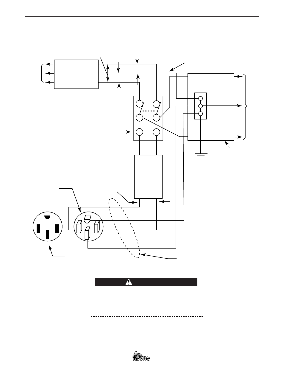 Operation, Figure 1, Warning | Connection of zr-10 to premises wiring | Lincoln Electric IM754 RED-D-ARC ZR-10 User Manual | Page 21 / 34