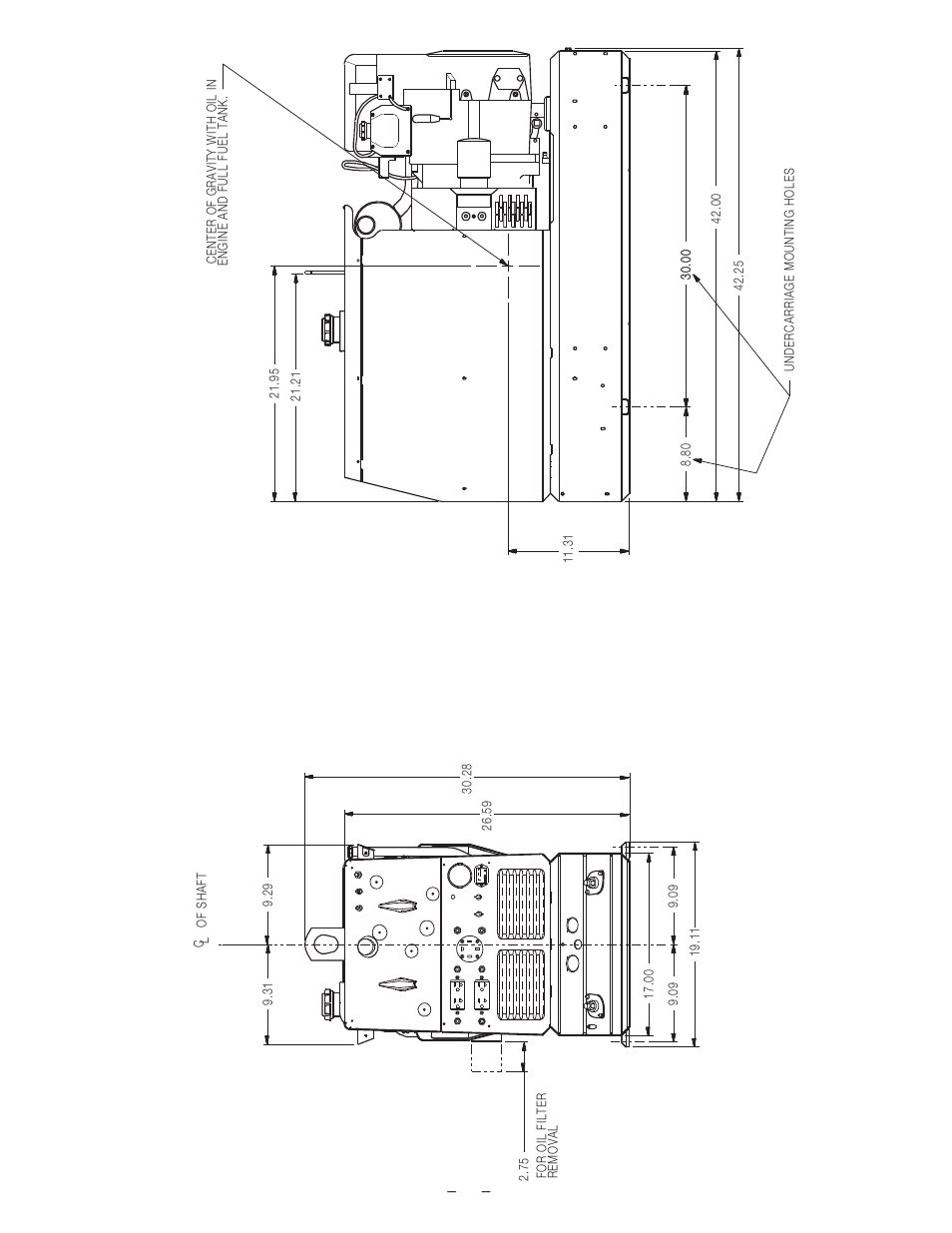 Dimension print - zr-8 (kohler) | Lincoln Electric IM672 RED-D-ARC ZR-8 User Manual | Page 32 / 37