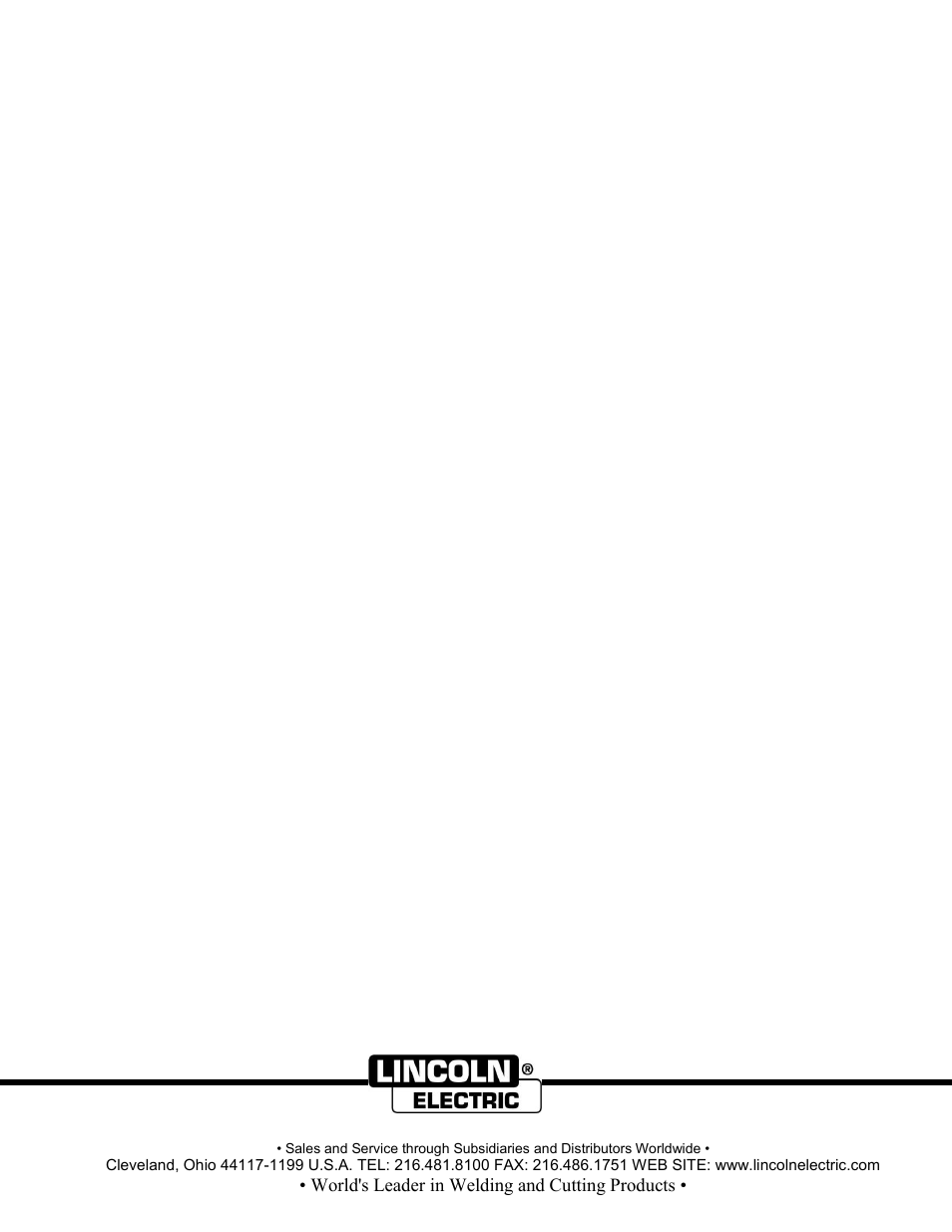 Lincoln Electric IM866 POWER REAM User Manual | Page 36 / 36