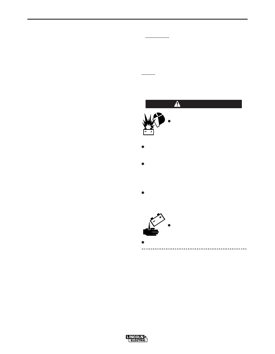 Installation, Warning | Lincoln Electric IM968 SAE-500 SEVERE DUTY User Manual | Page 11 / 31