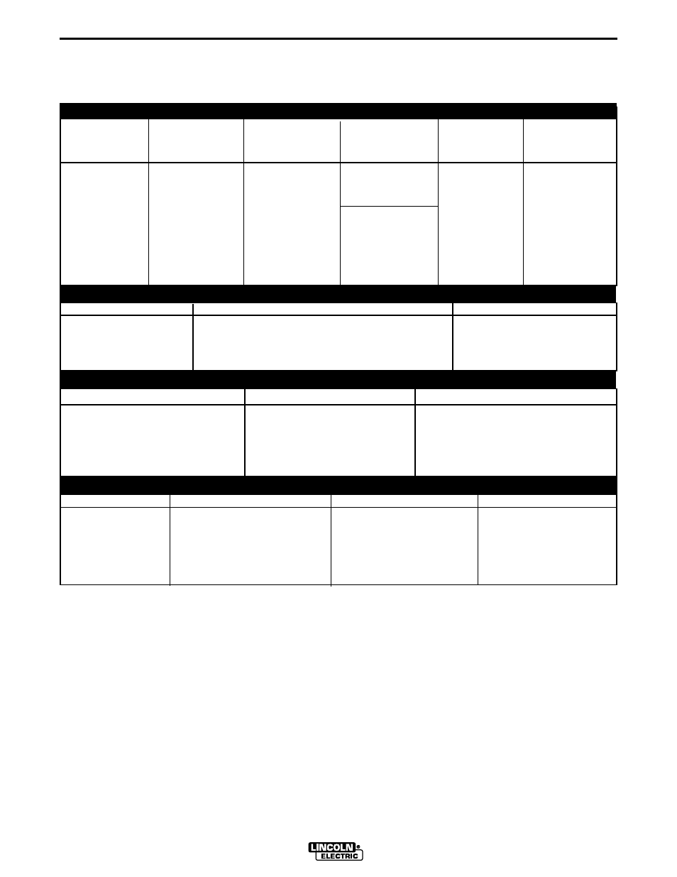 Installation, Technical specifications - sam650 | Lincoln Electric IM568 SAM-400 PERKINS DIESEL User Manual | Page 9 / 40