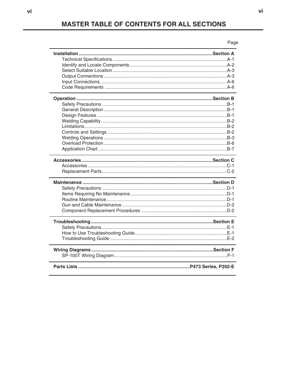 Lincoln Electric IM811 SP-100T User Manual | Page 7 / 35