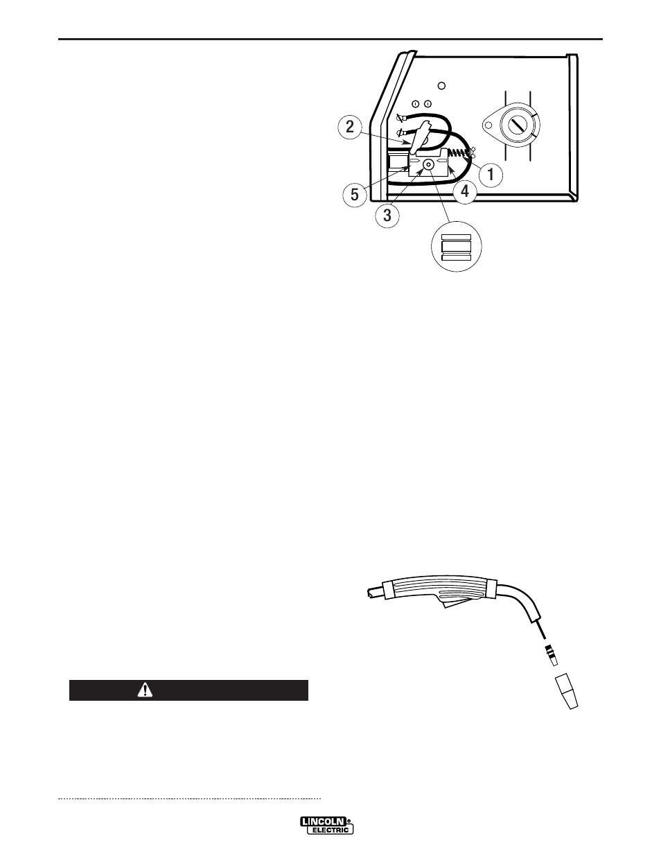 Fonctionnement, Avertissement | Lincoln Electric IM724 SP-135T User Manual | Page 17 / 48