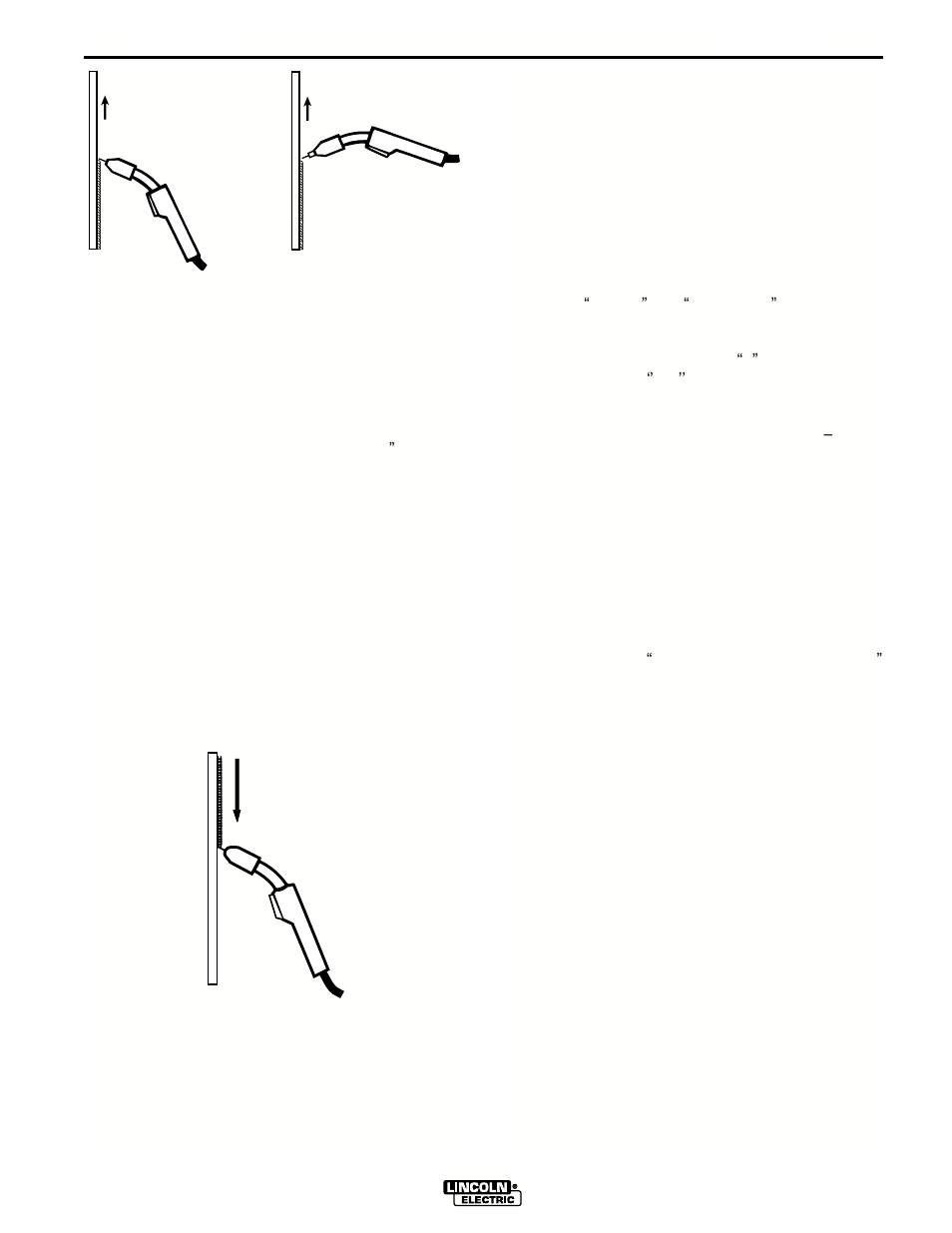 Learning to weld | Lincoln Electric IM591 UWW-170 User Manual | Page 24 / 48