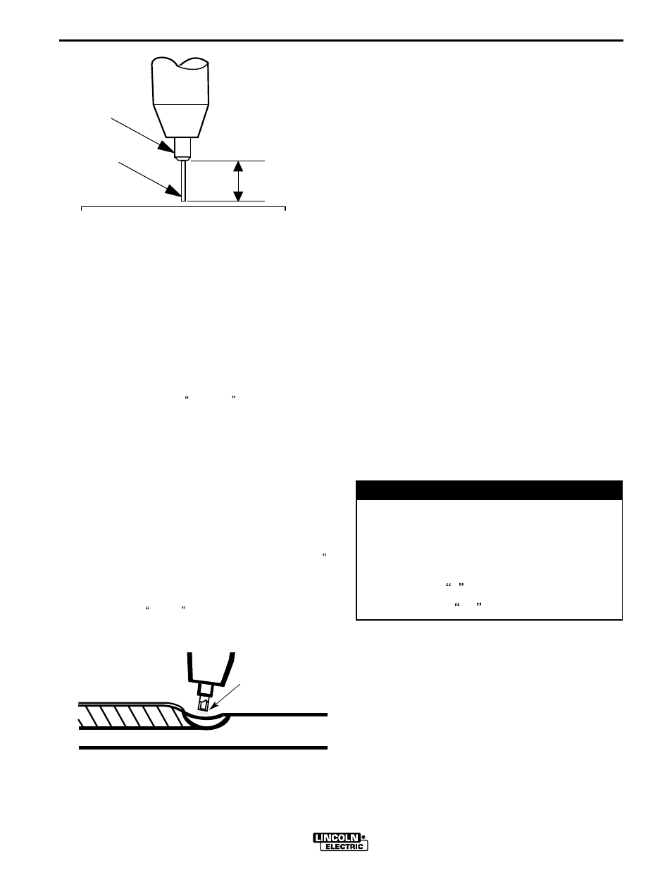 Learning to weld | Lincoln Electric IM591 UWW-170 User Manual | Page 28 / 48