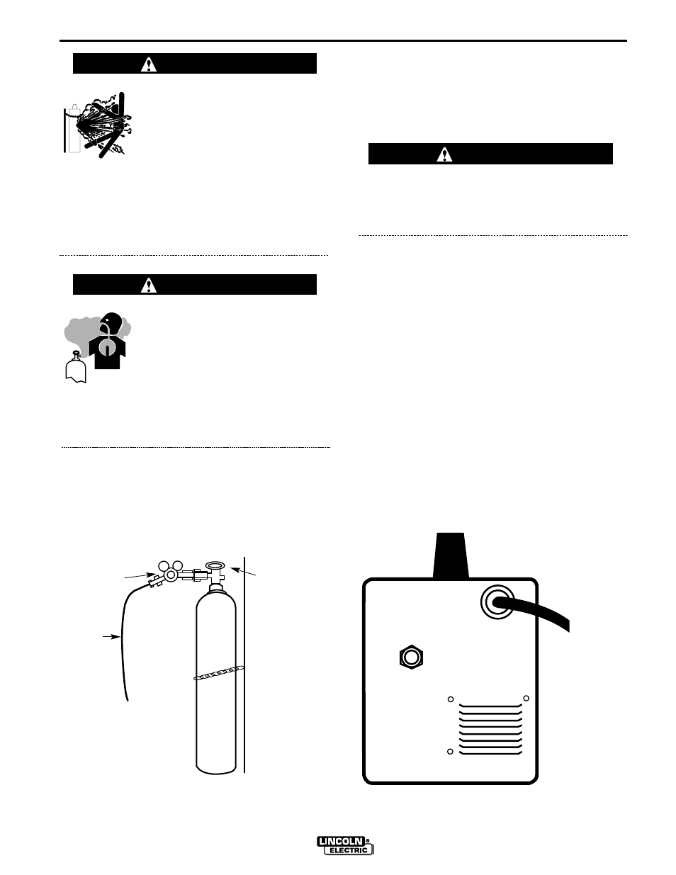 Installation, Input connections, Warning | Lincoln Electric IM537 SP-170T User Manual | Page 12 / 47