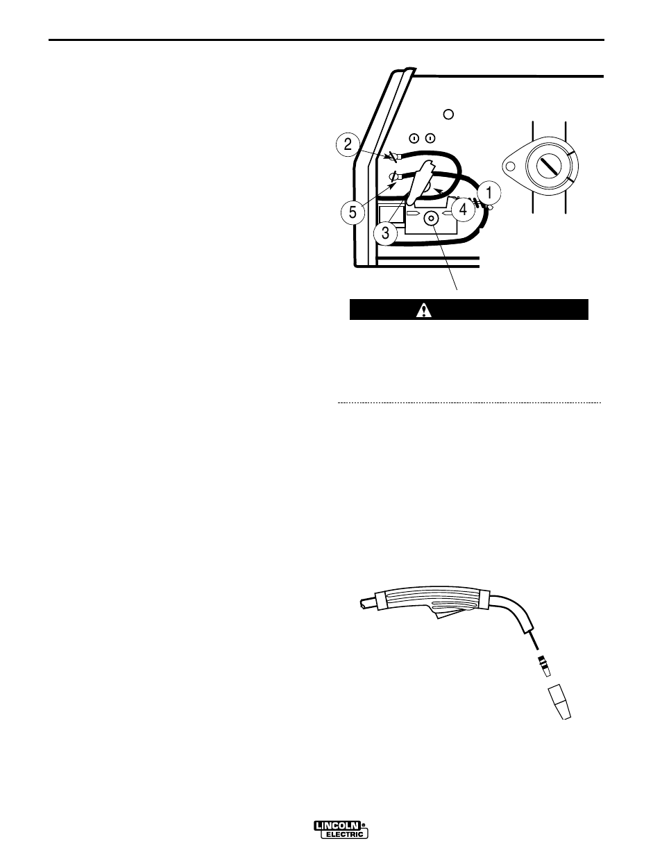 Operation, Warning | Lincoln Electric IM537 SP-170T User Manual | Page 17 / 47