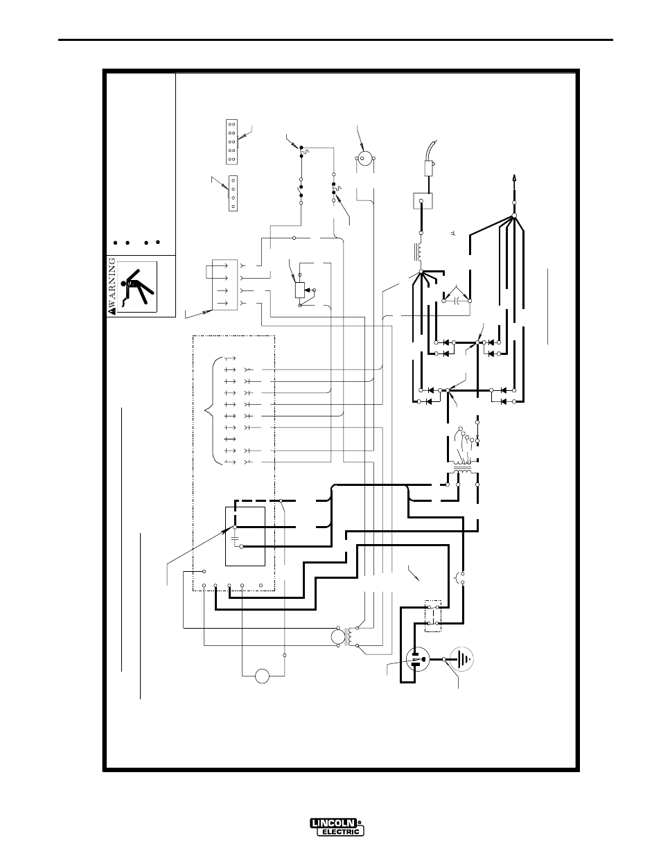 Wiring diagrams, Sp-170t wiring diagram | Lincoln Electric IM537 SP-170T User Manual | Page 43 / 47